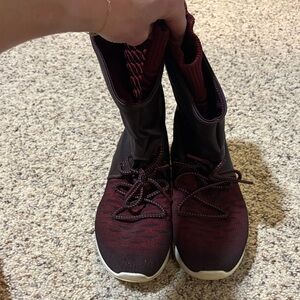 Nike Women's Burgundy  Maroon Sneakers Boots Booties